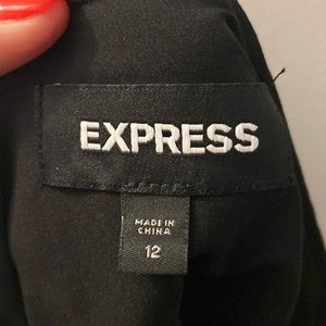 Size 12 black express suit skirt worn 3 times